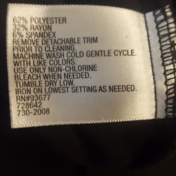 Worthington 💙Wide Leg Modern Fit Trousers - Picture 4 of 4